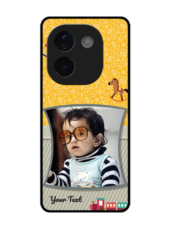Custom iQOO Z9s Pro 5G Custom Metal Phone Case - Baby Picture Upload Design