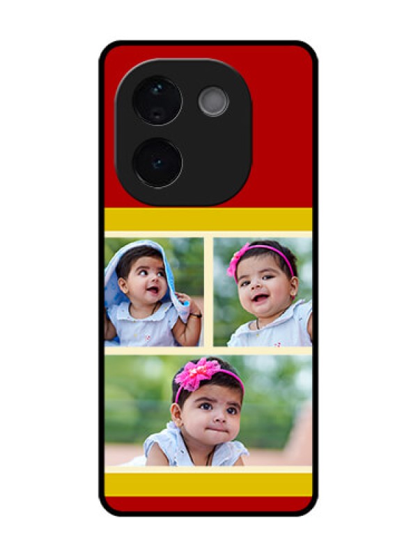 Custom iQOO Z9s Pro 5G Custom Metal Phone Case - Multiple Pic Upload Design