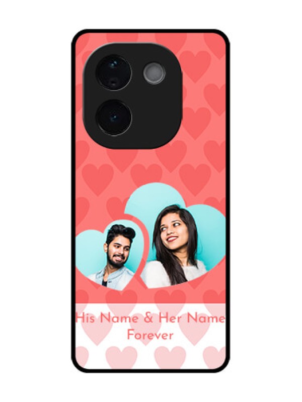 Custom iQOO Z9s Pro 5G Custom Metal Phone Case - Couple Pic Upload Design