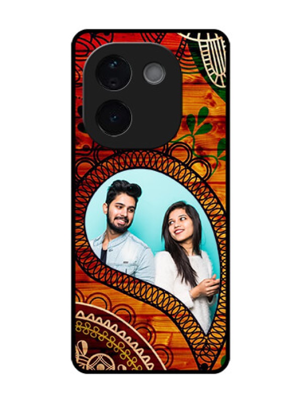 Custom iQOO Z9s Pro 5G Custom Metal Phone Case - Abstract Colorful Design