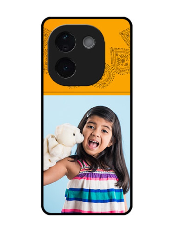 Custom iQOO Z9s Pro 5G Custom Metal Phone Case - Photo Wedding Design