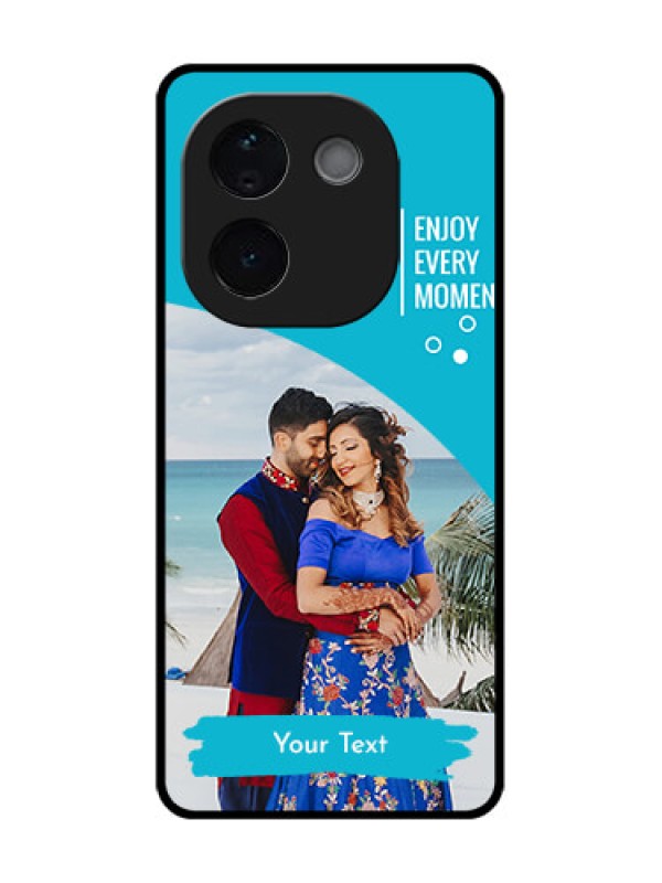 Custom iQOO Z9s Pro 5G Custom Metal Phone Case - Happy Moment Design