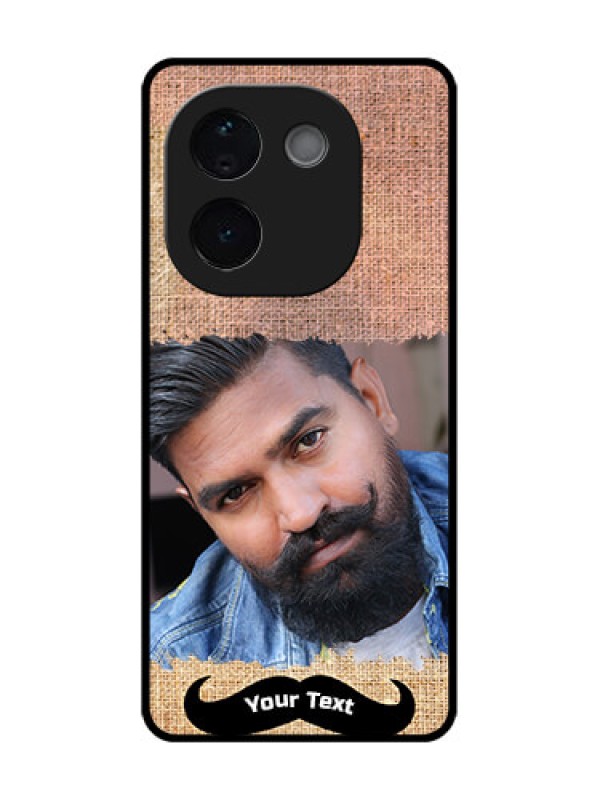Custom iQOO Z9s Pro 5G Custom Metal Phone Case - With Texture Design
