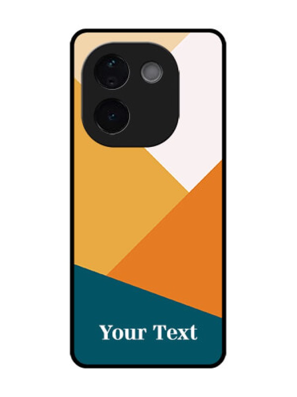 Custom iQOO Z9s Pro 5G Custom Metal Phone Case - Stacked Multi - Colour Design