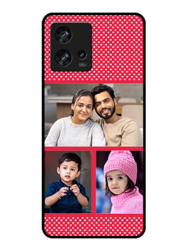 Custom Motorola Edge 30 Fusion Custom Metal Phone Case - Bulk Photo Upload Design