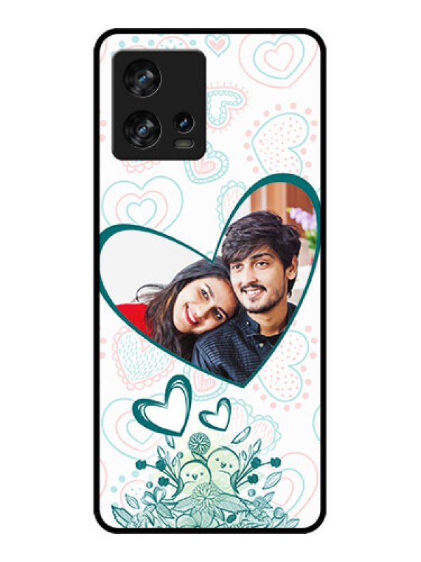 Custom Motorola Edge 30 Fusion Custom Metal Phone Case - Premium Couple Design