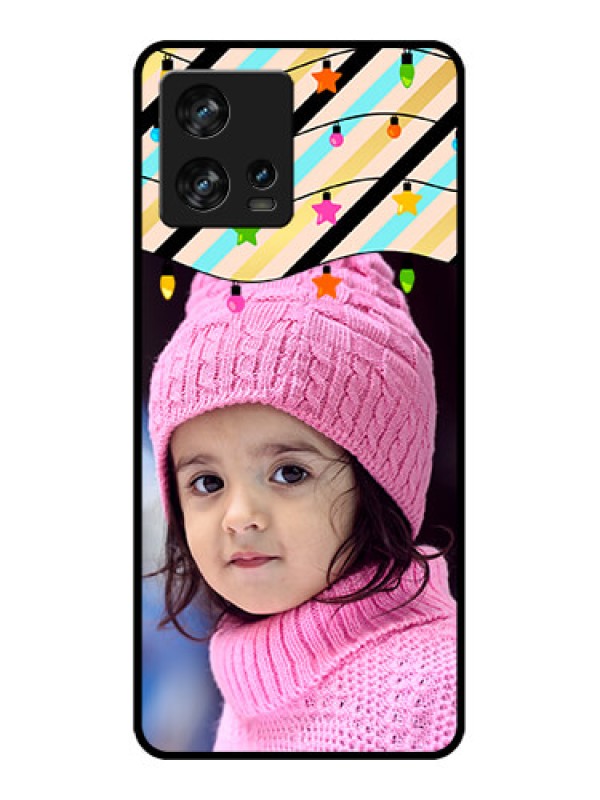 Custom Motorola Edge 30 Fusion Custom Metal Phone Case - Lights Hanging Design