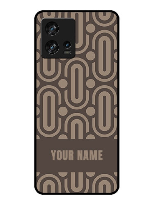 Custom Motorola Edge 30 Fusion Custom Metal Phone Case - Captivating Zero Pattern Design