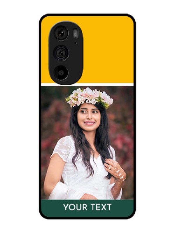 Custom Motorola Edge 30 Pro Custom Metal Phone Case - Love You Design