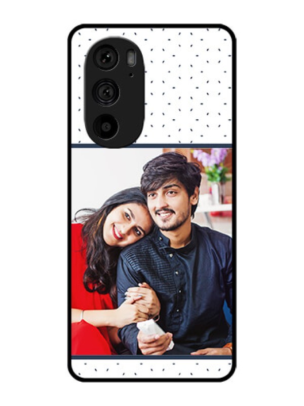 Custom Motorola Edge 30 Pro Custom Metal Phone Case - Premium Dot Design