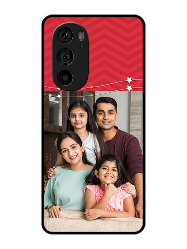 Custom Motorola Edge 30 Pro Custom Metal Phone Case - Happy Family Design