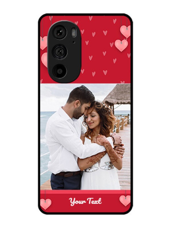 Custom Motorola Edge 30 Pro Custom Metal Phone Case - Valentines Day Design