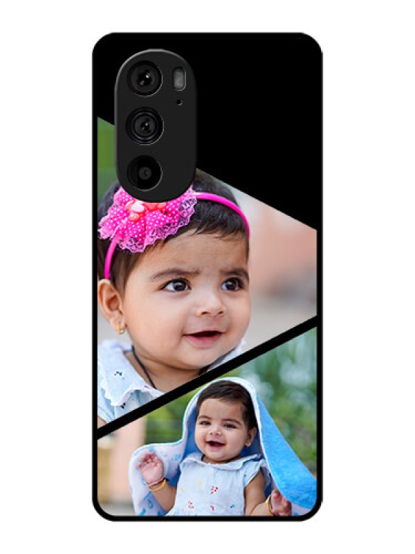 Custom Motorola Edge 30 Pro Custom Metal Phone Case - Semi Cut Design