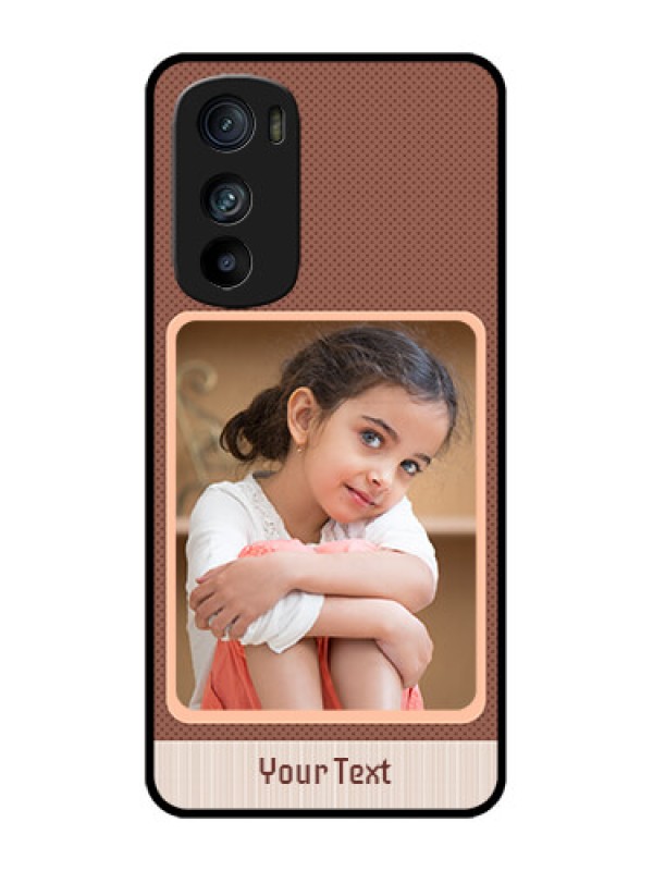 Custom Motorola Edge 30 Custom Metal Phone Case - Simple Pic Upload Design