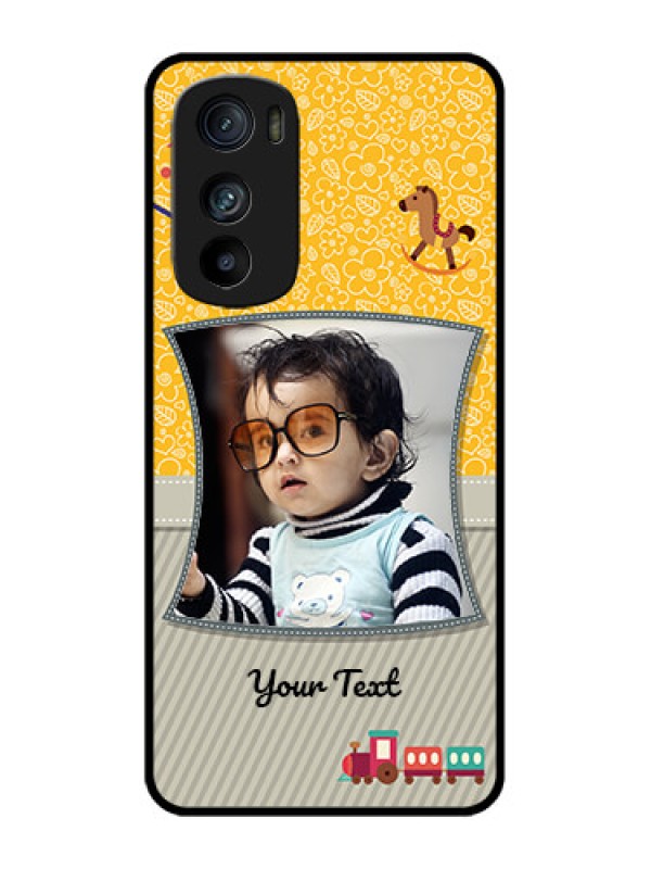 Custom Motorola Edge 30 Custom Metal Phone Case - Baby Picture Upload Design