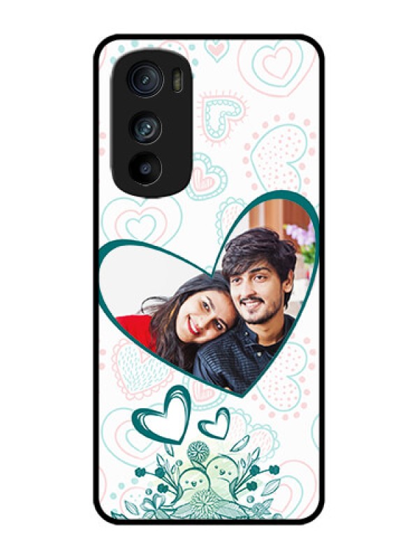 Custom Motorola Edge 30 Custom Metal Phone Case - Premium Couple Design
