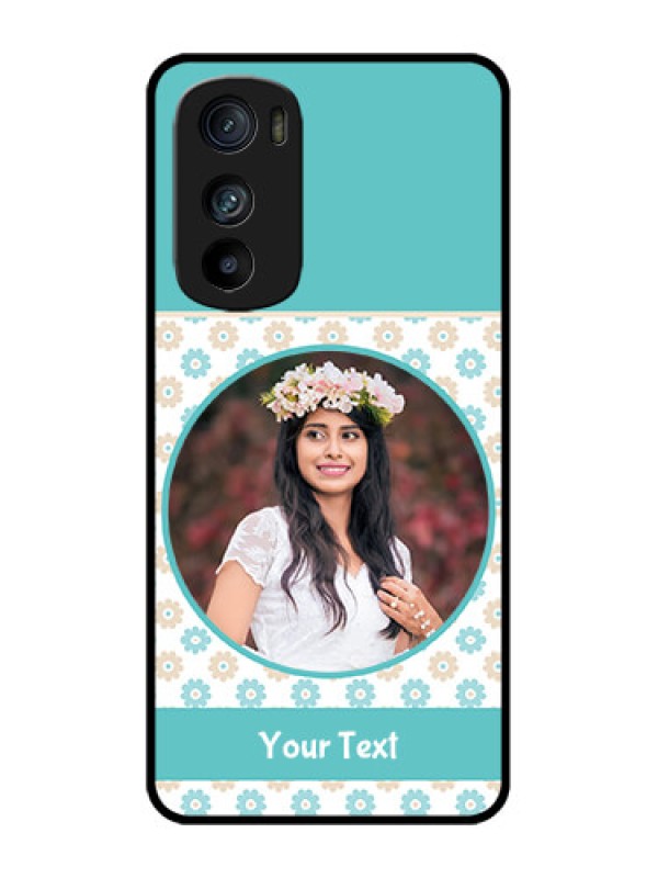 Custom Motorola Edge 30 Custom Metal Phone Case - Beautiful Flowers Design