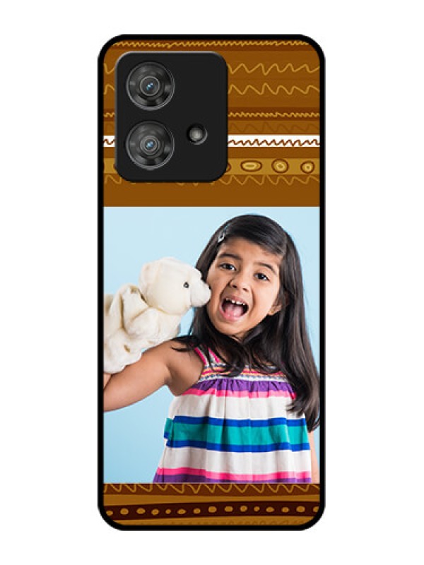 Custom Motorola Edge 40 Neo Custom Metal Phone CaseFriends Picture Upload Design