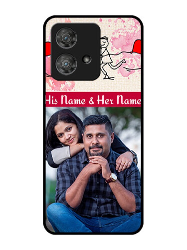 Custom Motorola Edge 40 Neo Custom Metal Phone CaseYou And Me Case Design