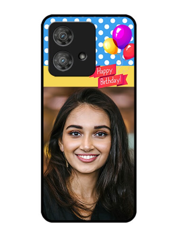 Custom Motorola Edge 40 Neo Custom Metal Phone CaseHappy Birthday Design