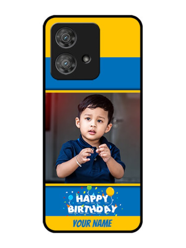 Custom Motorola Edge 40 Neo Custom Metal Phone CaseBirthday Wishes Design