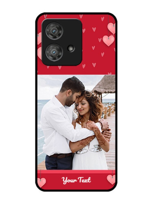Custom Motorola Edge 40 Neo Custom Metal Phone CaseValentines Day Design