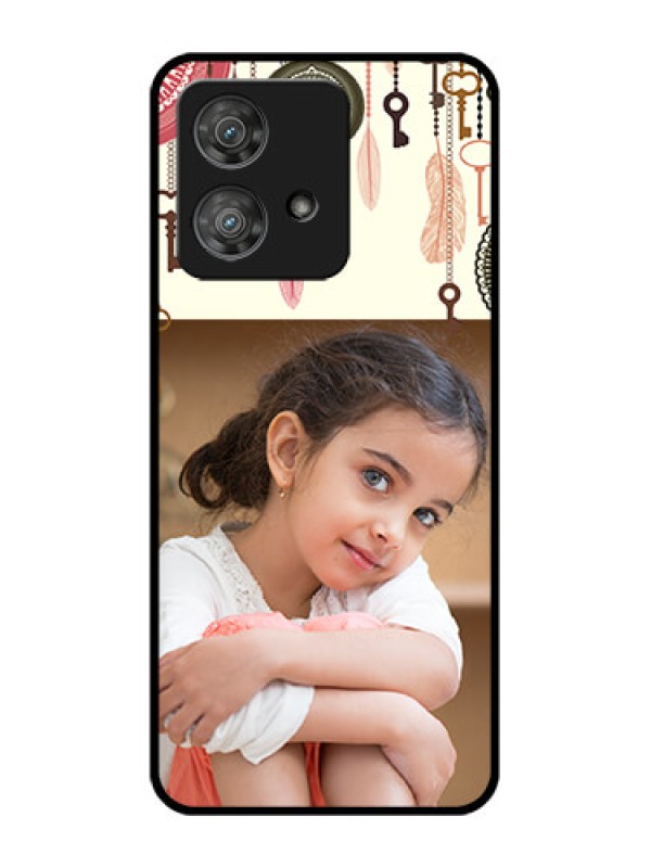 Custom Motorola Edge 40 Neo Custom Metal Phone CaseBoho Style Design