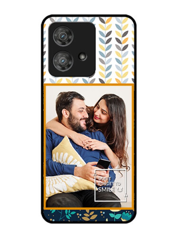 Custom Motorola Edge 40 Neo Custom Metal Phone CasePattern Design