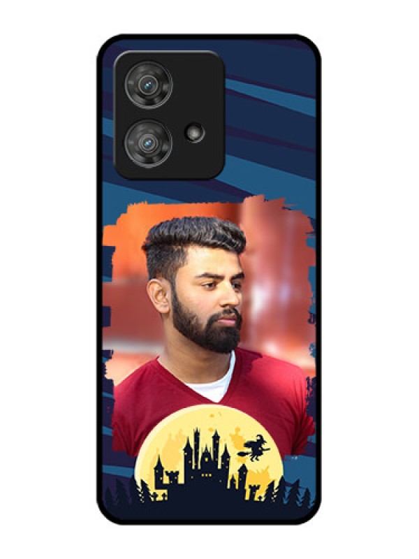 Custom Motorola Edge 40 Neo Custom Metal Phone CaseHalloween Witch Design