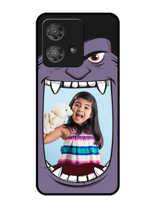 Custom Motorola Edge 40 Neo Custom Metal Phone CaseAngry Monster Design