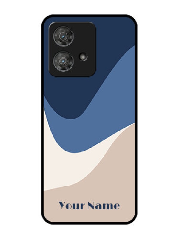 Custom Motorola Edge 40 Neo Custom Metal Phone CaseAbstract Drip Art Design