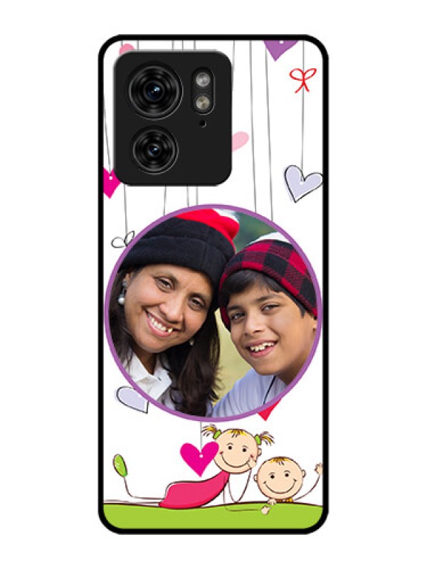 Custom Motorola Edge 40 Custom Metal Phone Case - Cute Kids Phone Case Design