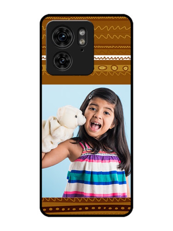 Custom Motorola Edge 40 Custom Metal Phone Case - Friends Picture Upload Design