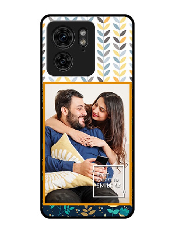 Custom Motorola Edge 40 Custom Metal Phone Case - Pattern Design