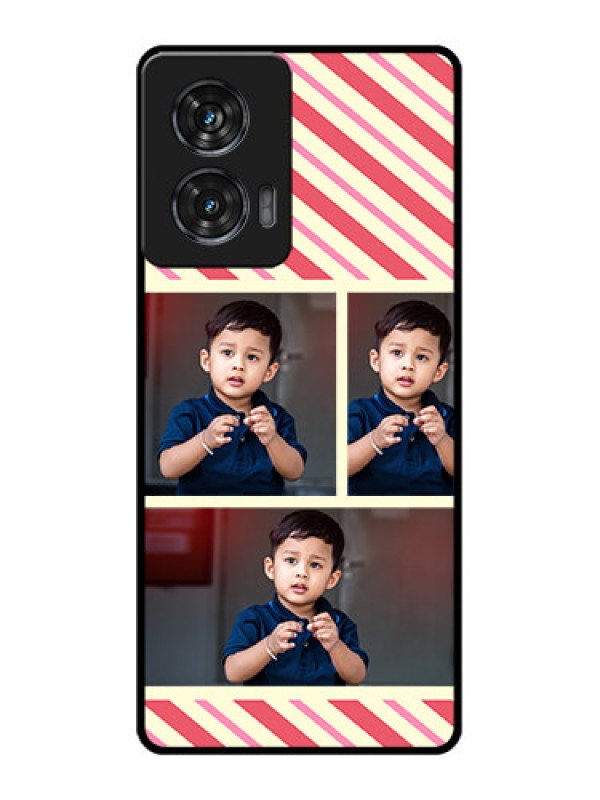 Custom Motorola Edge 50 Fusion Custom Metal Phone CasePicture Upload Mobile Case Design