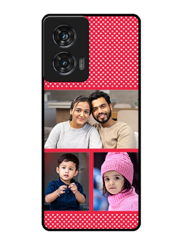 Custom Motorola Edge 50 Fusion Custom Metal Phone CaseBulk Photo Upload Design