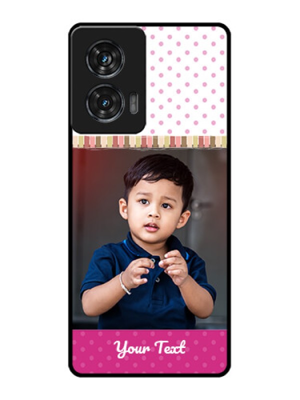 Custom Motorola Edge 50 Fusion Custom Metal Phone CaseCute Girls Cover Design