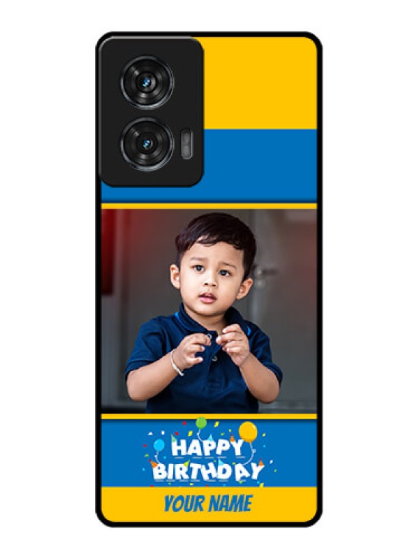 Custom Motorola Edge 50 Fusion Custom Metal Phone CaseBirthday Wishes Design