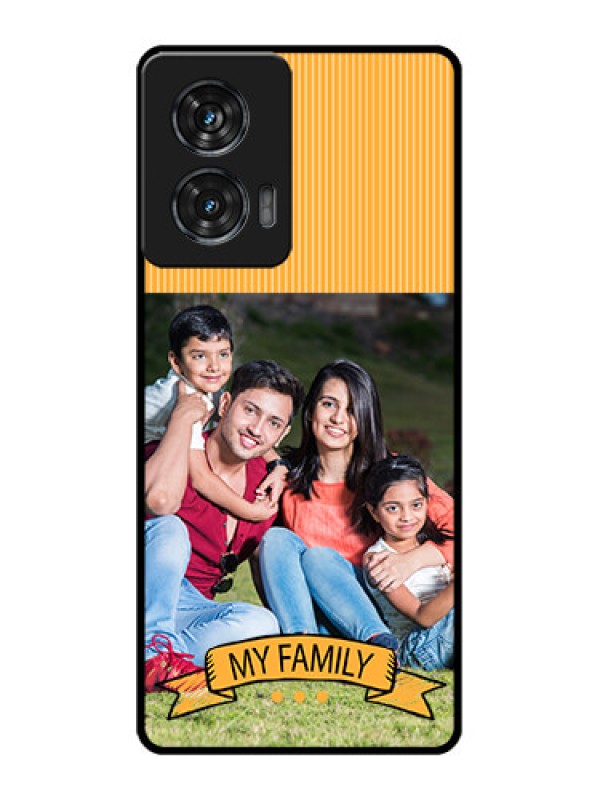 Custom Motorola Edge 50 Fusion Custom Metal Phone CaseMy Family Design