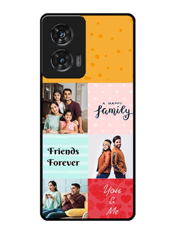 Custom Motorola Edge 50 Fusion Custom Metal Phone CaseImages With Quotes Design