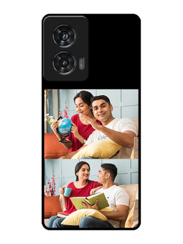 Custom Motorola Edge 50 Fusion Custom Metal Phone Case2 Images Design