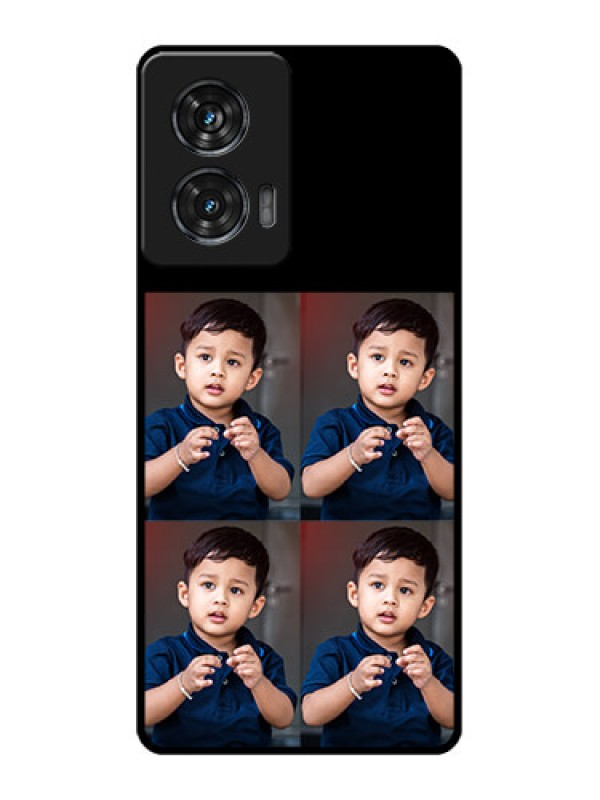 Custom Motorola Edge 50 Fusion Custom Metal Phone Case4 Image Holder Design