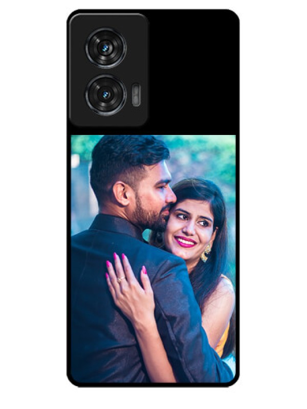 Custom Motorola Edge 50 Fusion Custom Metal Phone Case - Upload Full Picture With Custom Color Design