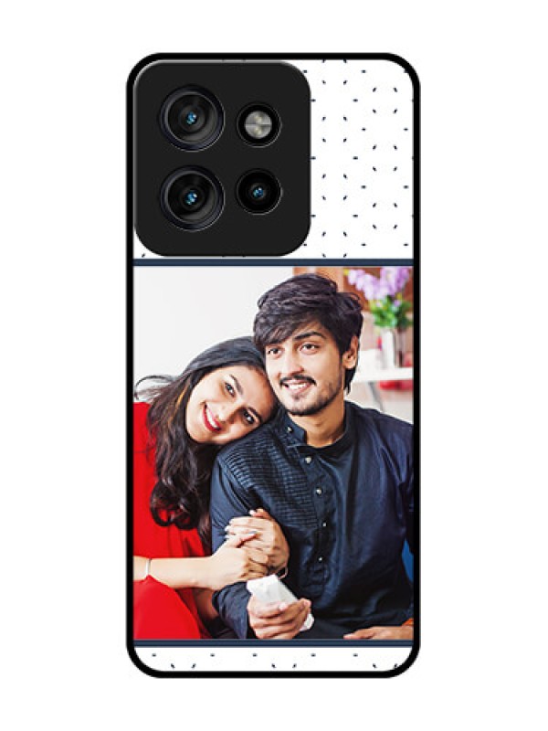 Custom Motorola Edge 50 Neo Custom Metal Phone Case - Premium Dot Design