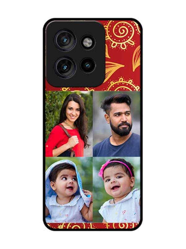 Custom Motorola Edge 50 Neo Custom Metal Phone Case - 4 Image Traditional Design