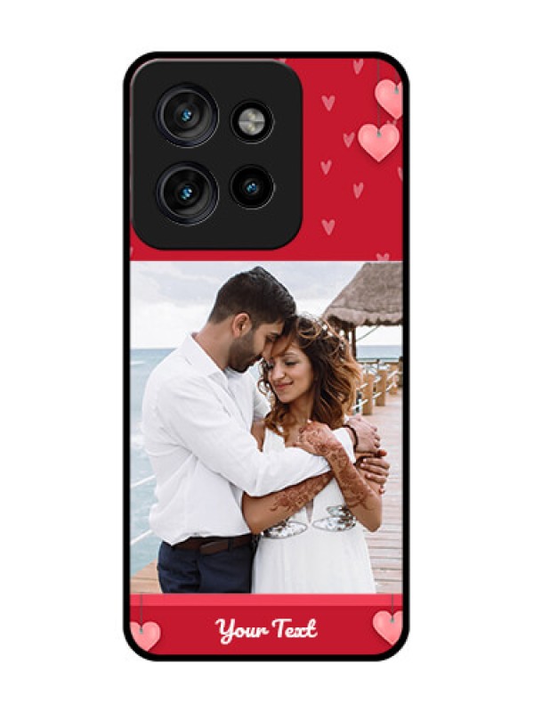 Custom Motorola Edge 50 Neo Custom Metal Phone Case - Valentines Day Design