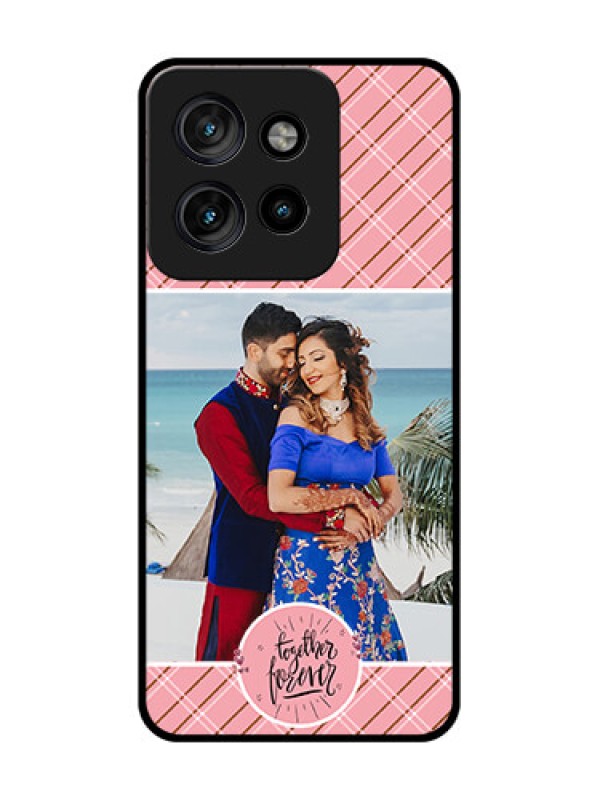 Custom Motorola Edge 50 Neo Custom Metal Phone Case - Together Forever Design