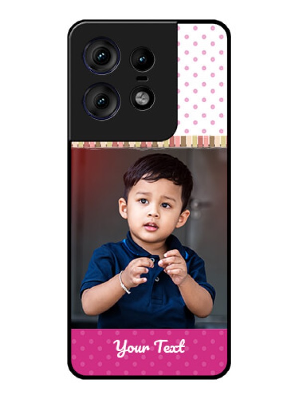 Custom Motorola Edge 50 Pro 5G Custom Metal Phone CaseCute Girls Cover Design