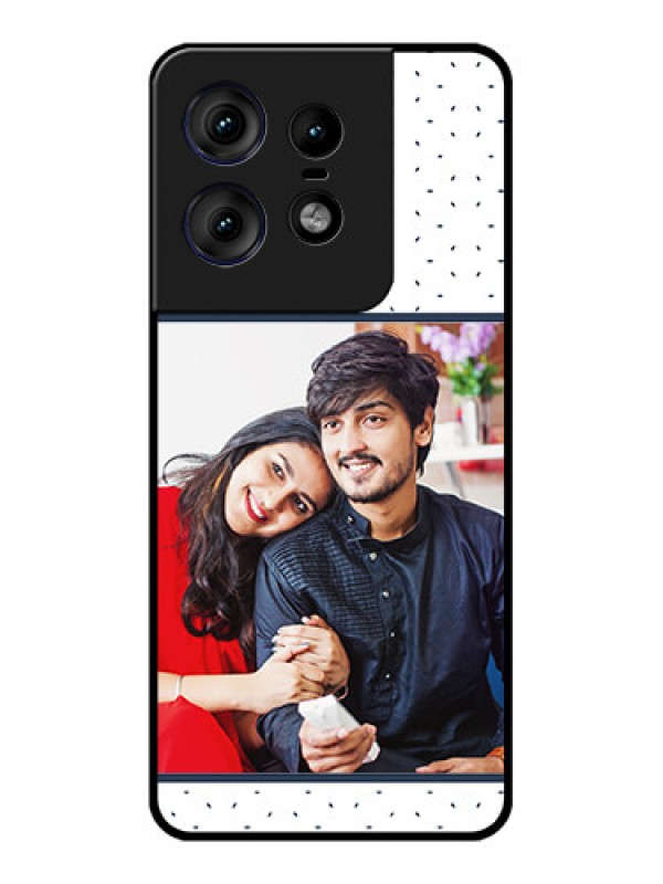 Custom Motorola Edge 50 Pro 5G Custom Metal Phone CasePremium Dot Design