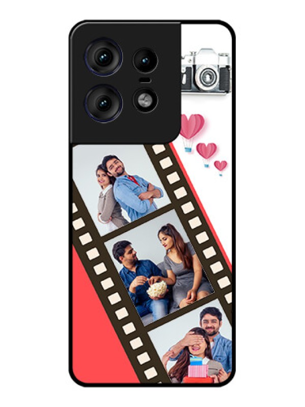 Custom Motorola Edge 50 Pro 5G Custom Metal Phone Case3 Image Holder With Film Reel